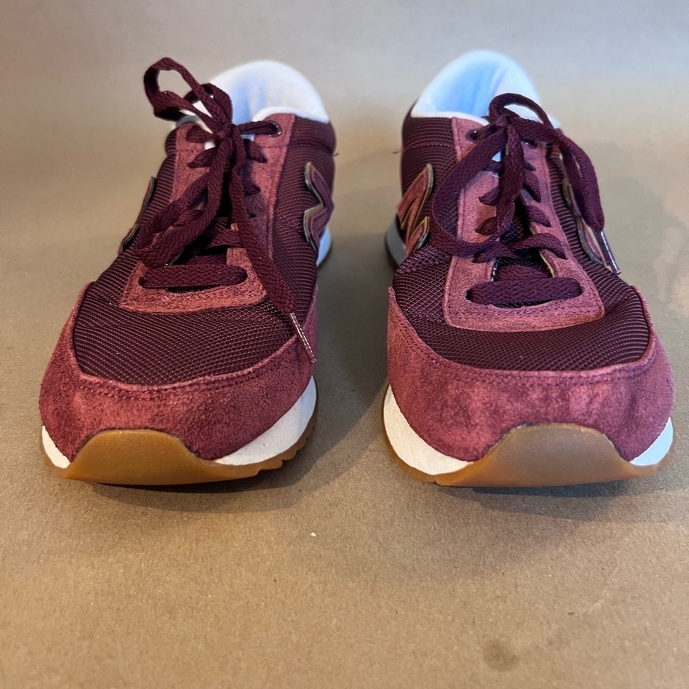 New Balance Men’s 501 Burgundy Suede Running Shoes Size UK 8 US 8.5 - Picture 2 of 13
